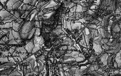 Old map of Brynygroes Fawr in 1896
