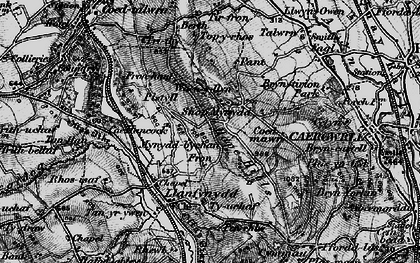 Old map of Horeb in 1897