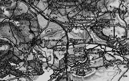 Old map of Horseway Head in 1899