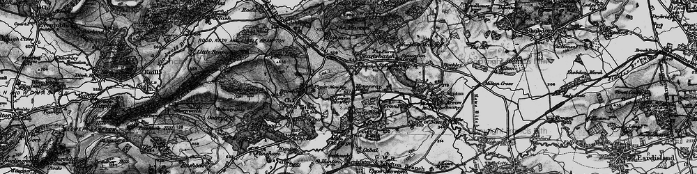 Old map of Horseway Head in 1899