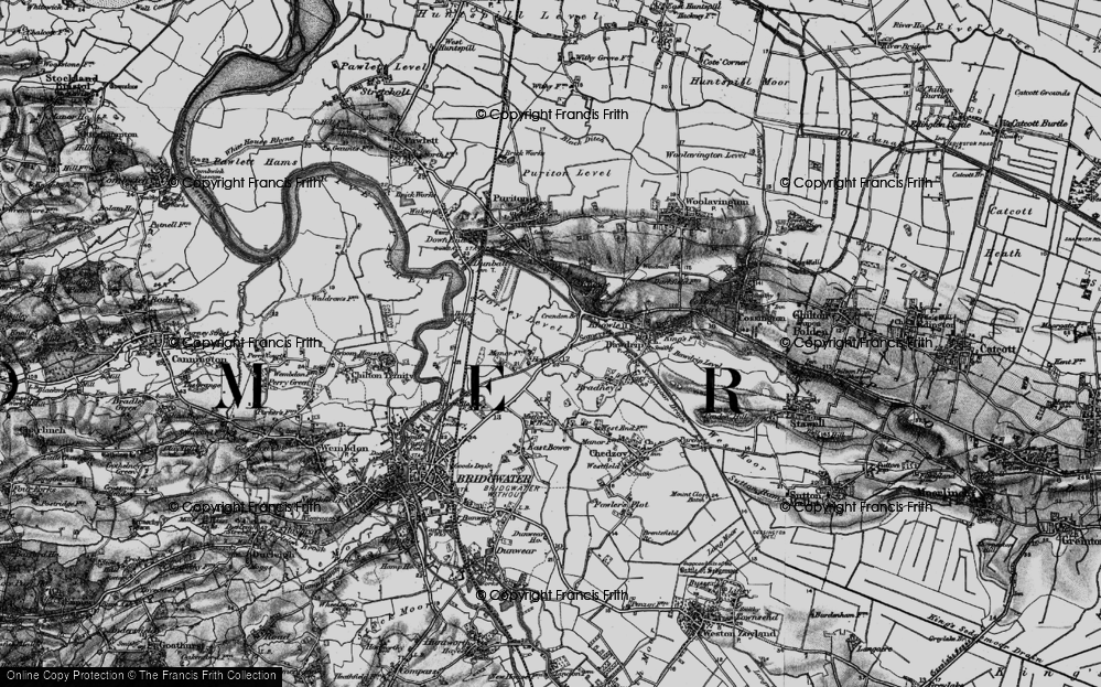 Old Map of Horsey, 1898 in 1898