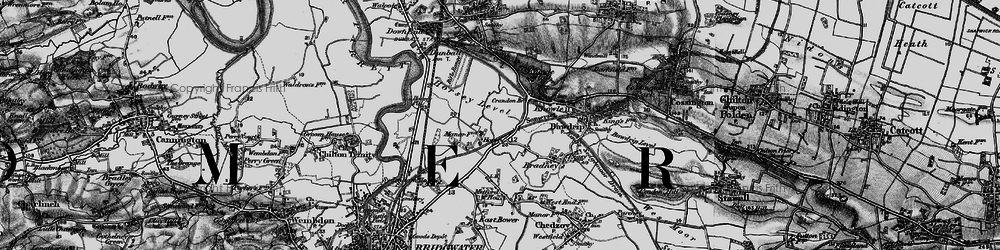 Old map of Horsey in 1898