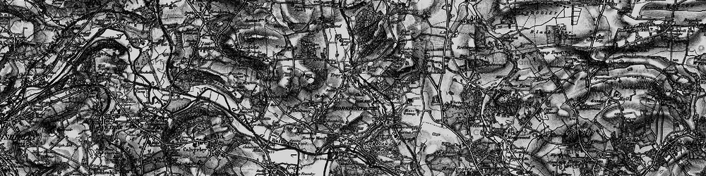 Old map of Horsforth in 1898