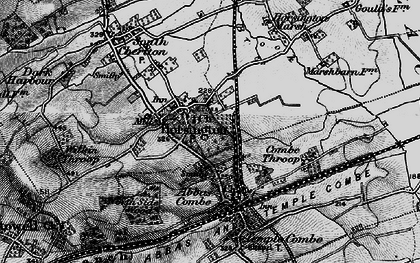 Old map of Horsington in 1898