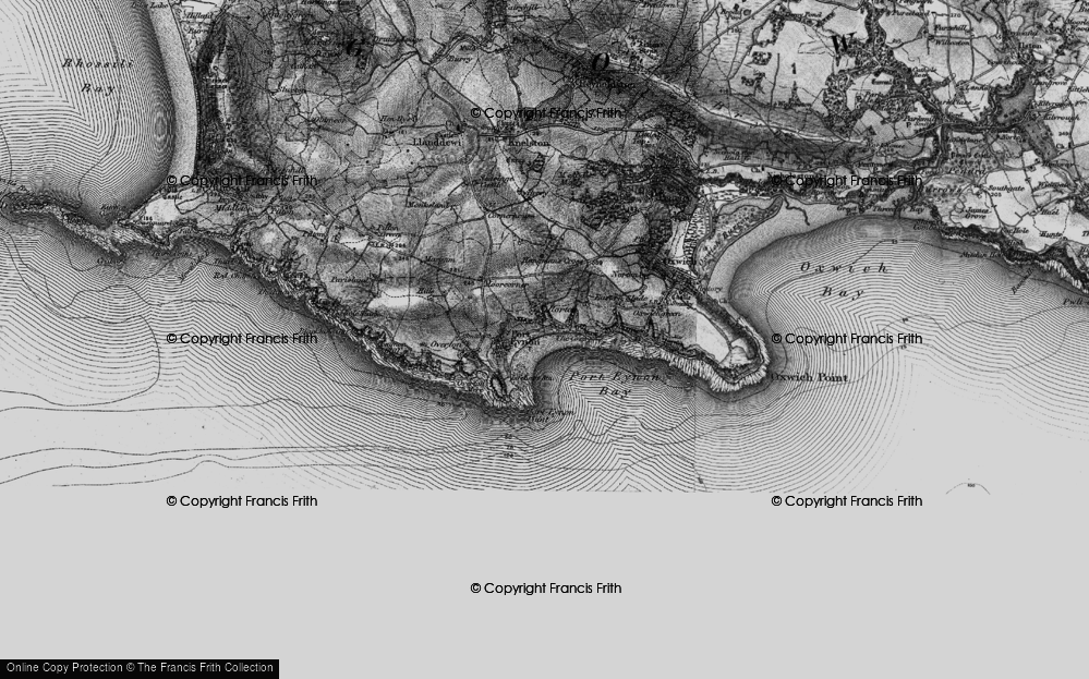 Old Map of Horton, 1896 in 1896