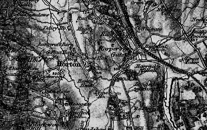 Old map of Horton in 1897