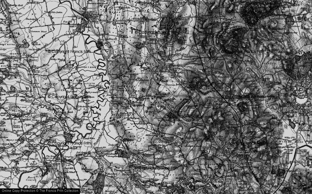 Old Map of Horton Green, 1897 in 1897