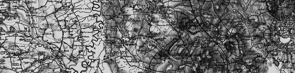 Old map of Horton Green in 1897