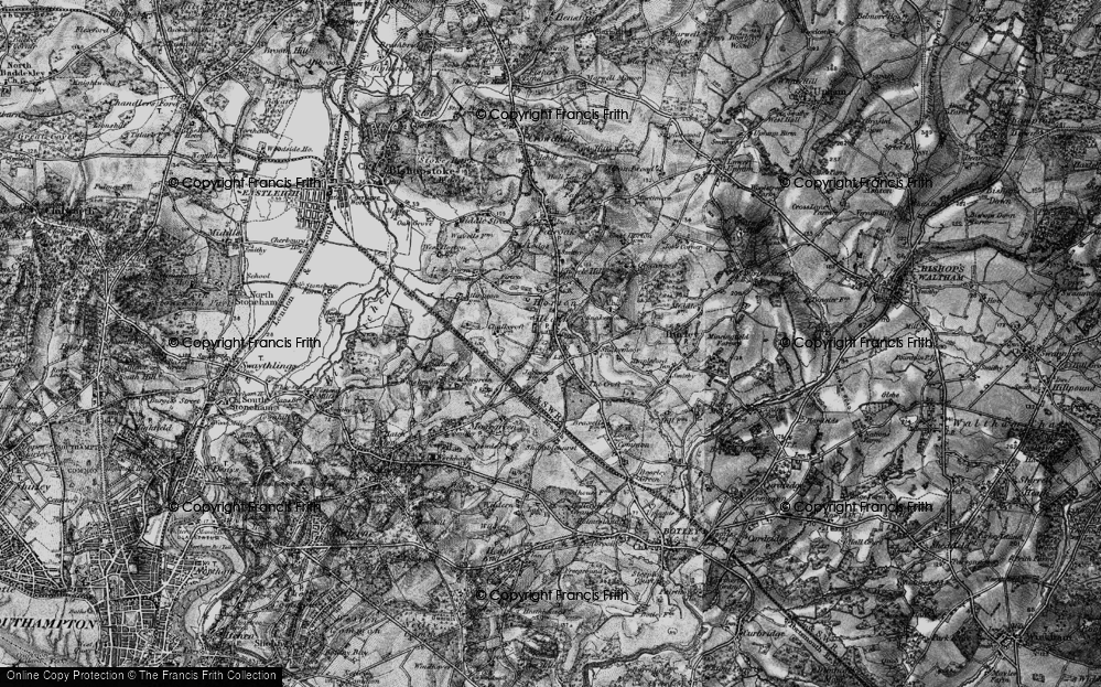 Old Maps of Horton Heath, Hampshire - Francis Frith