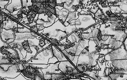 Old map of Hortonlane in 1899