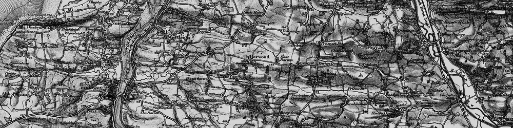 Old map of Webbery in 1895