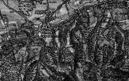 Old map of Hosey Hill in 1895