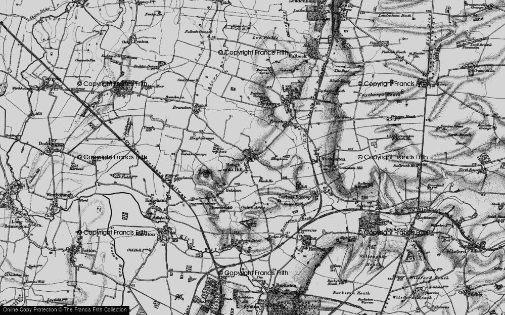 Old Maps of Hough-on-the-Hill, Lincolnshire - Francis Frith