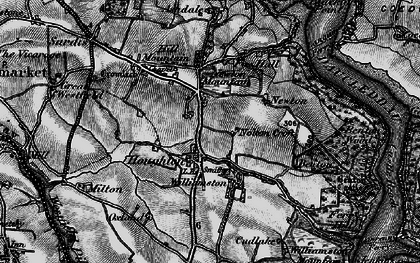 Old map of Thurston in 1898