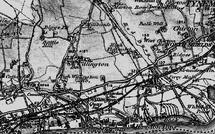 Old map of Howdon in 1897