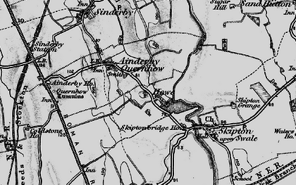 Old map of Howe in 1898