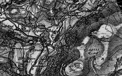 Old map of Agill Ho in 1898