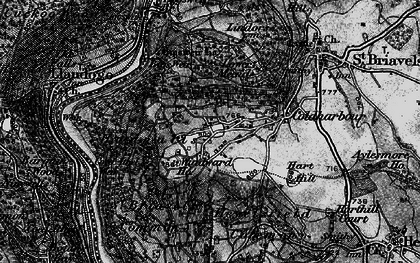 Old map of Hudnalls in 1897