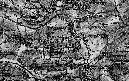 Old map of Huish Champflower in 1898