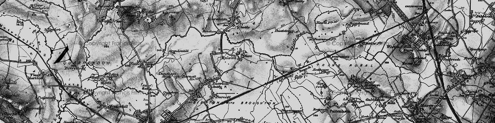 Old map of Aylesbury Ring in 1896