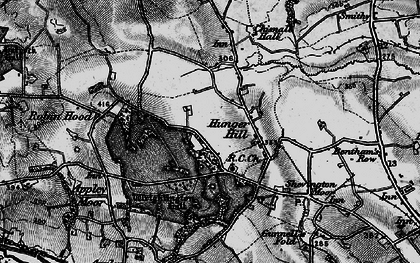 Old map of Hunger Hill in 1896