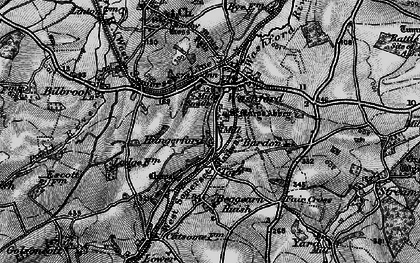 Old map of Bardon in 1898