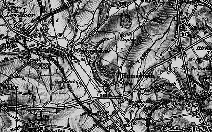 Old map of Hunsworth in 1896