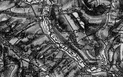 Old map of Hunt's Green in 1895