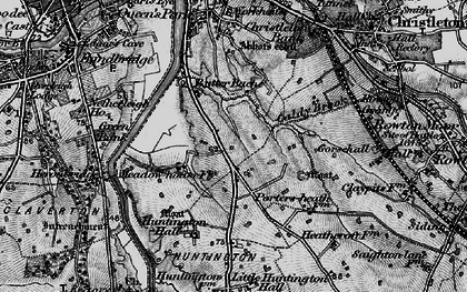 Old map of Grange, The in 1897