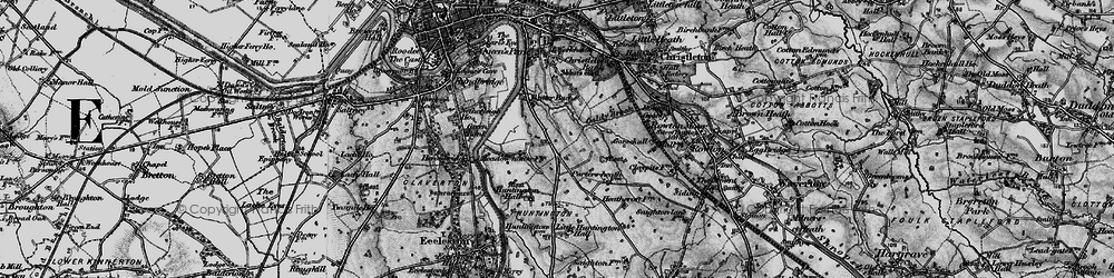 Old map of Grange, The in 1897