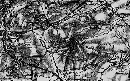 Old map of Brierley Forest Park in 1896