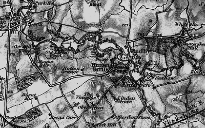 Old map of Blue Barn in 1898