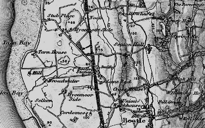 Old map of Bootle Sta in 1897