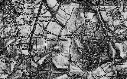 Old map of Hydestile in 1896