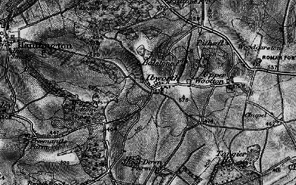 Old map of Ibworth in 1895