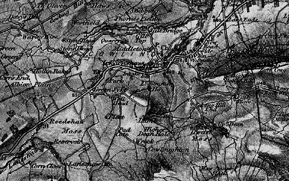 Old map of Ickornshaw in 1898