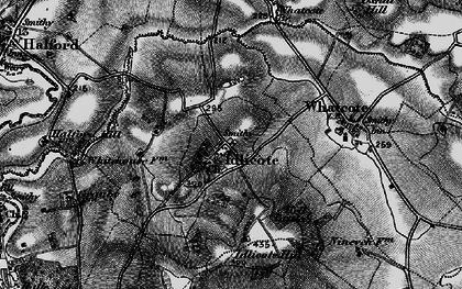 Old map of Idlicote in 1898