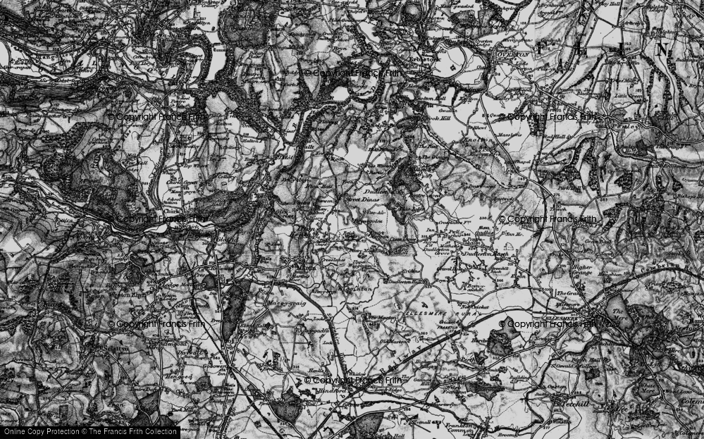 Old Map of Ifton Heath, 1897 in 1897