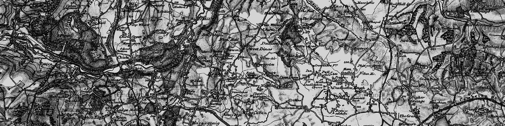 Old map of Ifton Heath in 1897