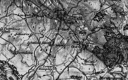 Old map of Ightfield Heath in 1897