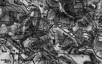 Old map of Ilam in 1897