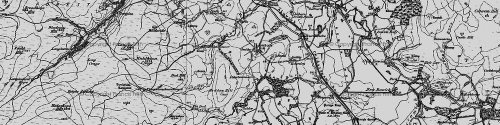 Old map of Ilderton in 1897