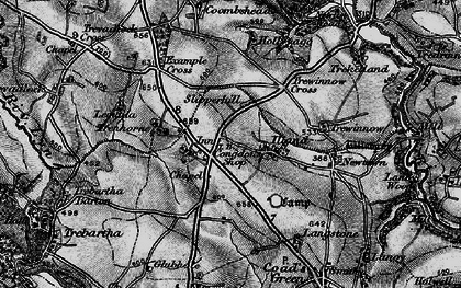 Old map of Illand in 1895