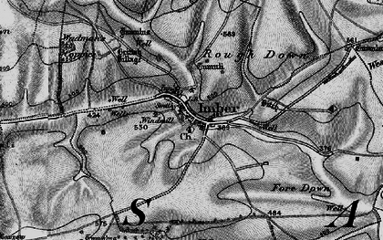 Old map of Imber in 1898