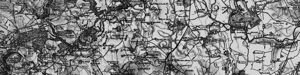 Old map of Ingerthorpe in 1897