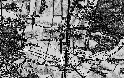 Old map of Ingham in 1898