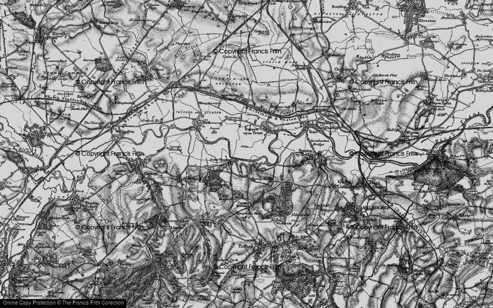 Old Maps of Ingleby Toft, Derbyshire - Francis Frith