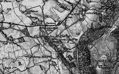 Old map of Battersby Plantn in 1898