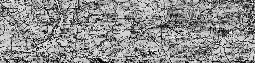 Old map of Ingleigh Green in 1898