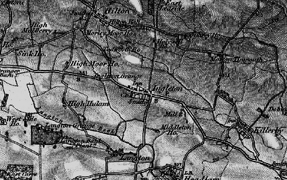 Old map of Ingleton in 1897